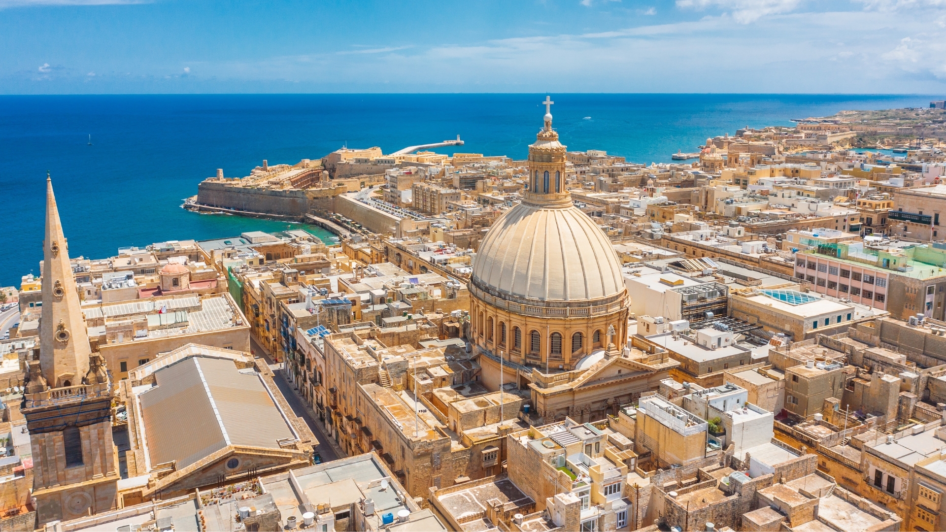 Lady of Mount Carmel church, St. Paul's Cathedral in Valletta, Malta